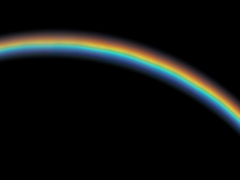 Realistic Rainbow PNG