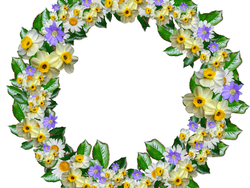 Real Flower Crown Clipart Png Free