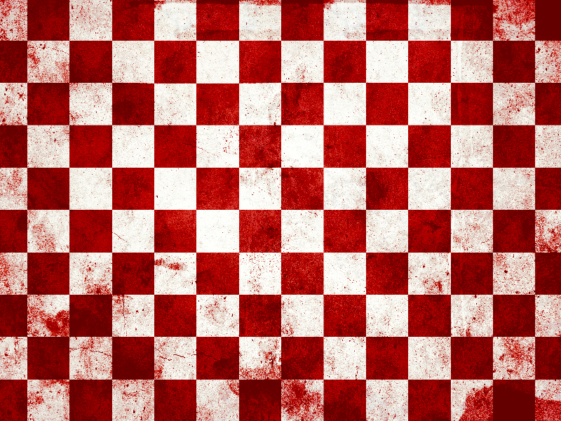 Red Checkered Pattern Texture