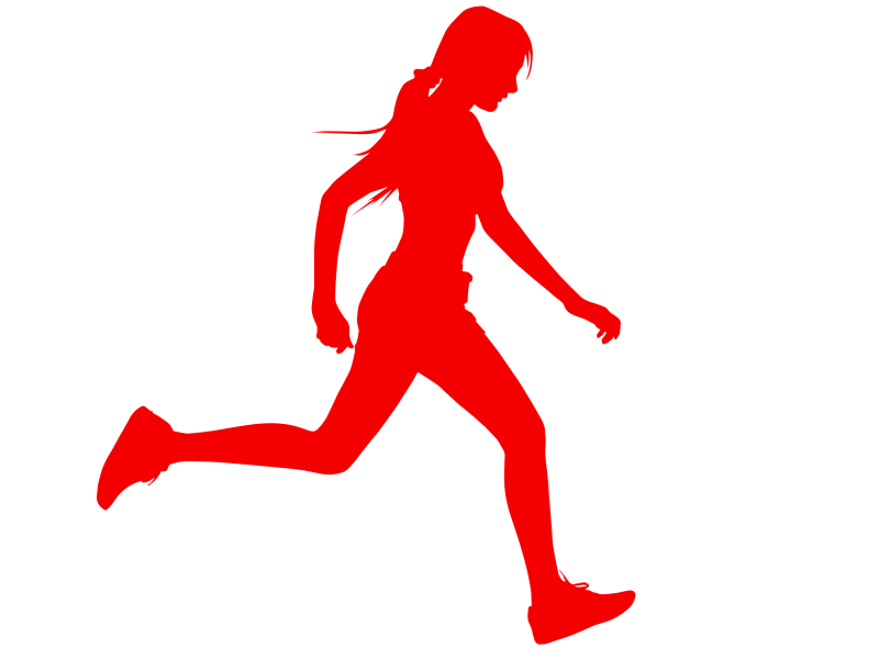 Running Silhouette