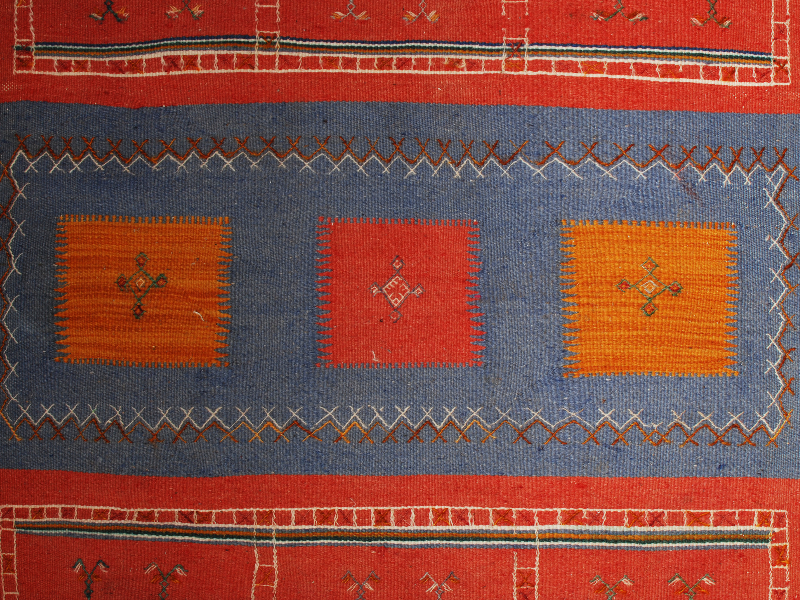 Rustic Folk Carpet Texture Free