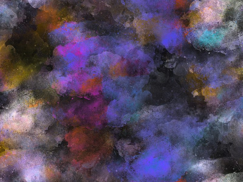 Seamless Black Paper Texture With Watercolor Stains