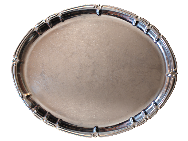 Silver Tray PNG