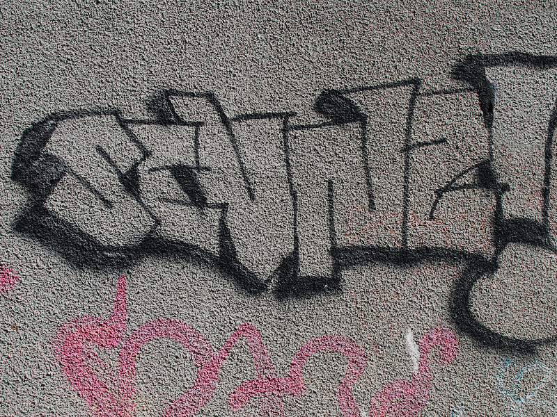 Stencil Graffiti Art Texture Free