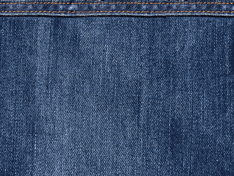 Stitched Denim Jeans Texture Free