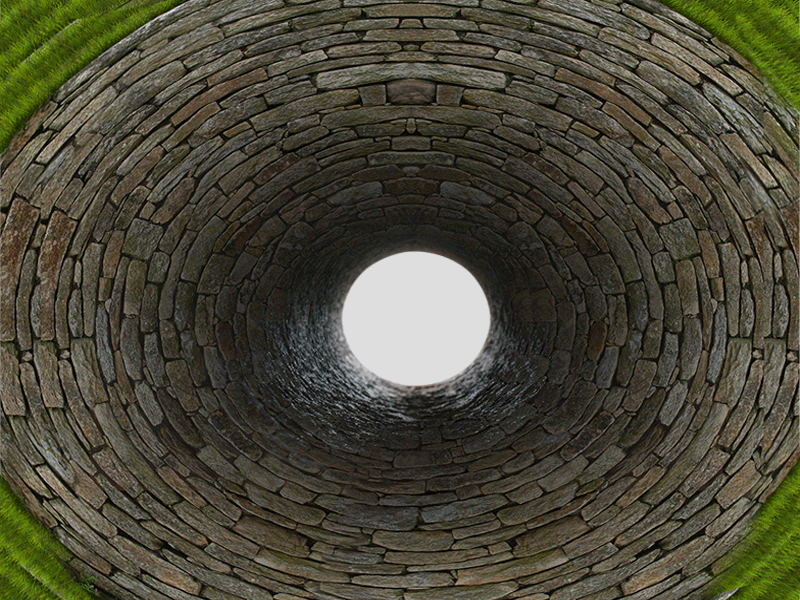 Stone Bricks Tunnel PNG