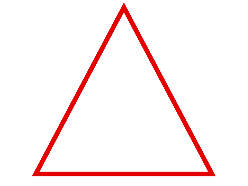 Triangle Outline