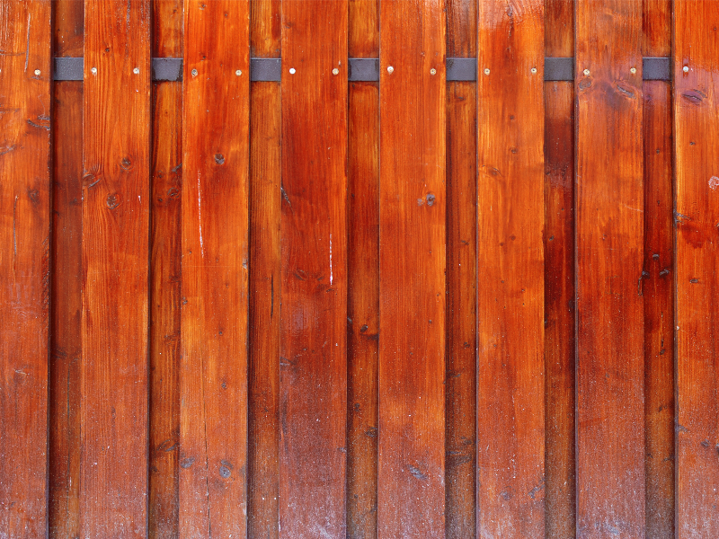 Varnished Wood Fence Texture Free