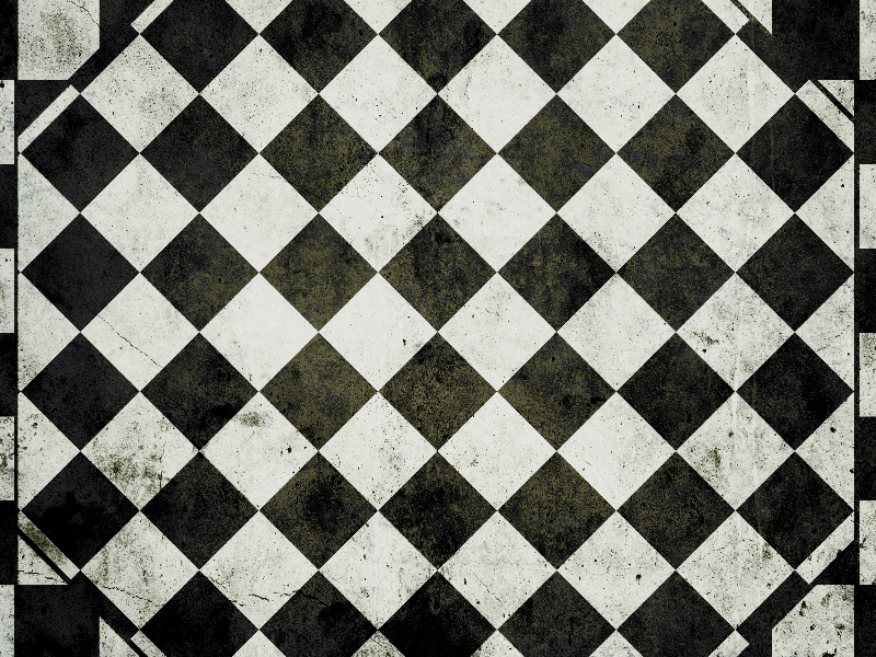 Vintage Checkered Pattern Texture