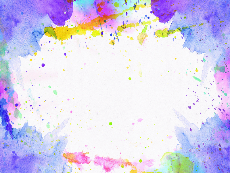 Watercolor Paper Paint Frame Texture Free