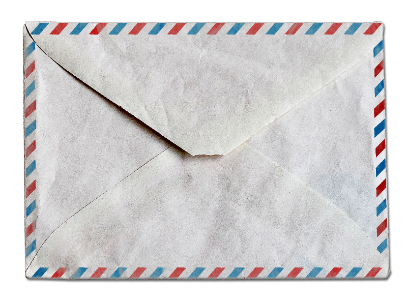 White Envelope Letter PNG